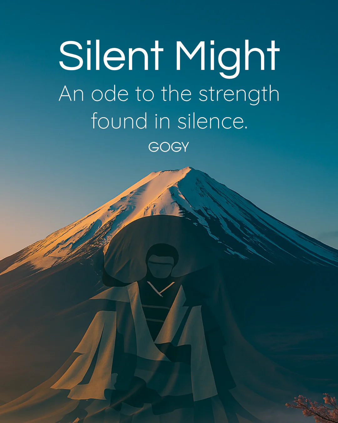 Stillness as Strength: From Mt. Fuji to the Fabric